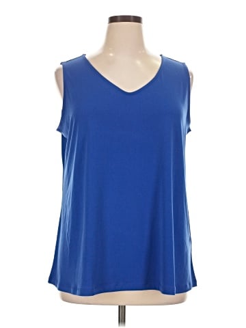 Susan Graver Sleeveless Blouse (view 1)
