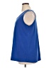 Susan Graver Blue Sleeveless Blouse Size XL - photo 5