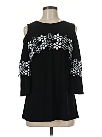 Coco Bianco 3/4 Sleeve Top (view 1)
