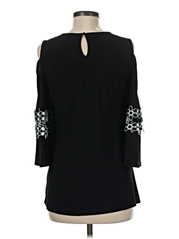 Coco Bianco 3/4 Sleeve Top (view 2)