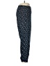 Cynthia Rowley Polka Dots Blue Black Casual Pants Size 6 - photo 4