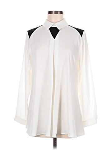 Anne Fontaine Long Sleeve Blouse (view 1)