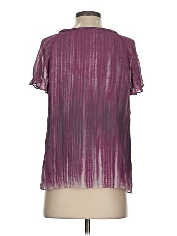 J.Jill Short Sleeve Silk Top (view 2)