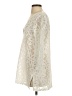 J Valdi 100% Nylon Ivory Kimono Size S - photo 5