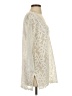 J Valdi 100% Nylon Ivory Kimono Size S - photo 4