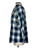 Tolani Plaid Blue Long Sleeve Button-Down Shirt Size S - photo 5
