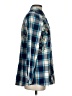Tolani Plaid Blue Long Sleeve Button-Down Shirt Size S - photo 4
