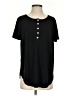 Zenana Premium Black Short Sleeve Top Size S - photo 1