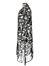 Kasper Graphic Silver Casual Dress Size L - photo 5