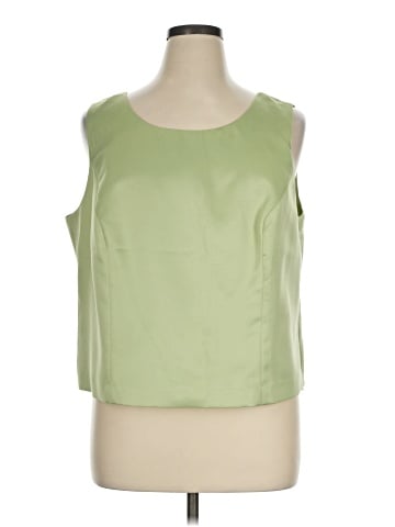 Positive Attitude Sleeveless Blouse (view 1)