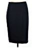 Theory 100% Polyester Solid Black Formal Skirt Size 6 - photo 1