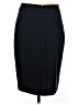 Theory 100% Polyester Solid Black Formal Skirt Size 6 - photo 2