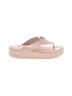 Crocs Pink Flip Flops Size 9 - photo 1