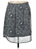 Ann Taylor LOFT 100% Polyester Paisley Gray Casual Skirt Size M - photo 1