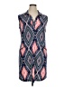 En Focus Studio Argyle Blue Casual Dress Size 14 - photo 1