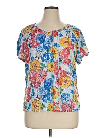 C.D. Daniels Short Sleeve Blouse (view 1)