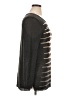 Nic + Zoe Stripes Black Pullover Sweater Size XL - photo 4