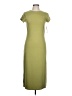 No Boundaries Solid Green Casual Dress Size 12 - photo 1