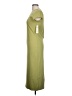 No Boundaries Solid Green Casual Dress Size 12 - photo 5