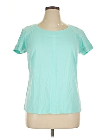 Lafayette 148 New York Short Sleeve Top (view 1)