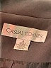 Casual Corner 100% Polyester Gray Brown Blazer Size 8 - photo 6