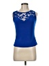 Joseph Ribkoff Blue Sleeveless Top Size 8 - photo 1