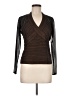 Expo Brown Long Sleeve Top Size 6 - photo 1