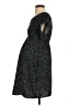 H&M Mama 100% Polyester Polka Dots Black Cocktail Dress Size S - photo 5