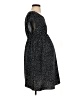 H&M Mama 100% Polyester Polka Dots Black Cocktail Dress Size S - photo 4