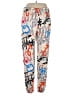 Love Graphic White Casual Pants Size XL - photo 1