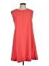 DKNY Solid Red Casual Dress Size 6 - photo 1