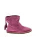 Ugg Australia 100% Leather Pink Ankle Boots Size 13 (kids) - photo 1