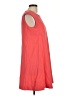DKNY Solid Red Casual Dress Size 6 - photo 4