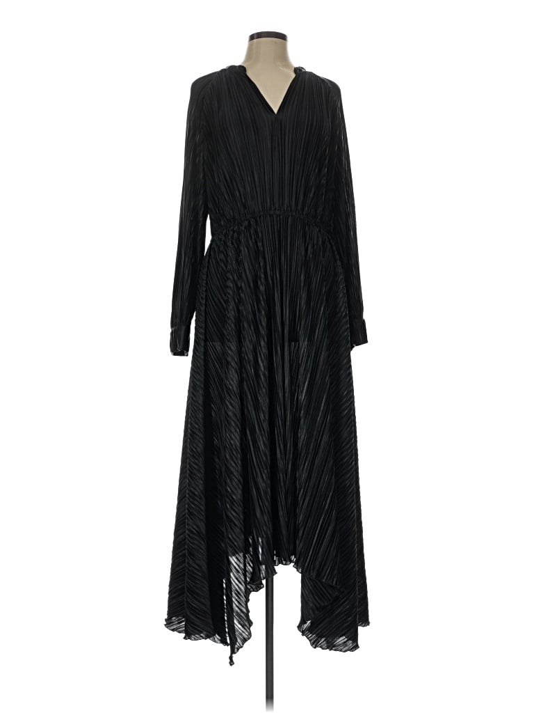 Pre-owned Scoop Casual Dress In Black