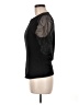Love J Black 3/4 Sleeve Top Size M - photo 5