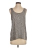 Equipment 100% Polyester Gray Sleeveless Blouse Size S - photo 1