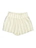 Forever 21 Stripes Ivory Shorts Size L - photo 1