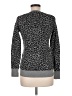 Merona 100% Cotton Animal Print Gray Pullover Sweater Size M - photo 2