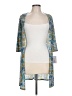 Lularoe Teal Kimono Size 10 - photo 1