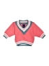 Baby Gap 100% Cotton Chevron-herringbone Pink Pullover Sweater Size 3-6 mo - photo 1