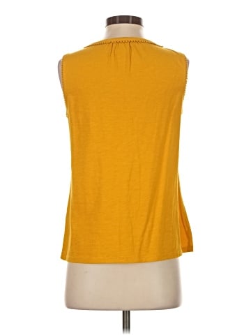 Boden Sleeveless Button-Down Shirt (view 2)