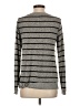 Harlowe & Graham Stripes Gray Pullover Sweater Size S - photo 2