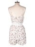 J for Justify 100% Polyester Floral White Romper Size L - photo 2