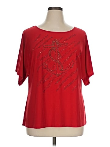 Bleeker & McDougal Short Sleeve Blouse (view 1)