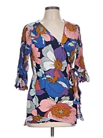 Charlie Paige 3/4 Sleeve Blouse (view 1)