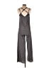 Sans Souci Argyle Gray Jumpsuit Size S - photo 2
