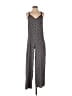 Sans Souci Argyle Gray Jumpsuit Size S - photo 1