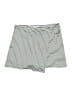 White House Black Market Stripes White Skort Size 12 - photo 1