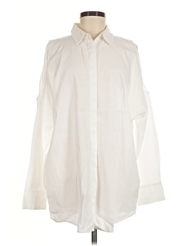 DKNY Long Sleeve Blouse (view 1)