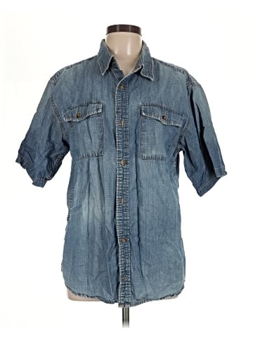 Route 66 Denim Vest (view 1)